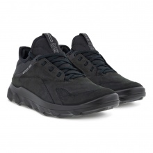 ECCO Hiking Shoes MX Low Nubuck Leather - durable sole, sock-like construction made of neoprene - black Men